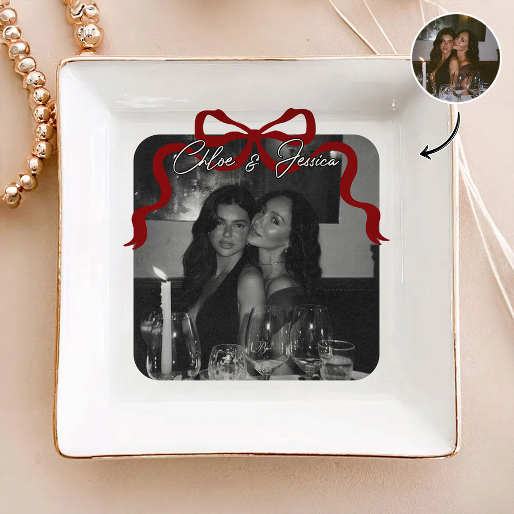 Custom Photo Bestie Forever Jewelry Dish TH10 896547