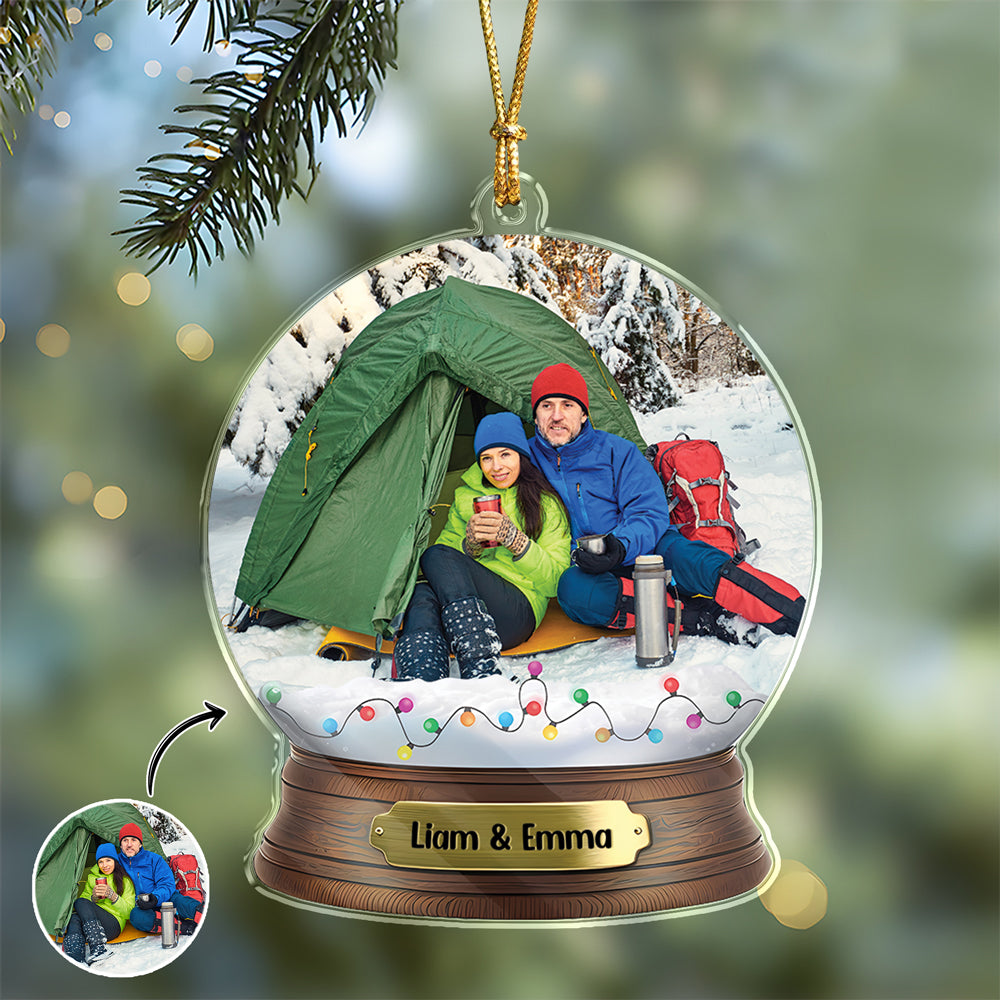 Custom Photo Making Memories One Campsite At A Time Acrylic Ornament TH10 894933