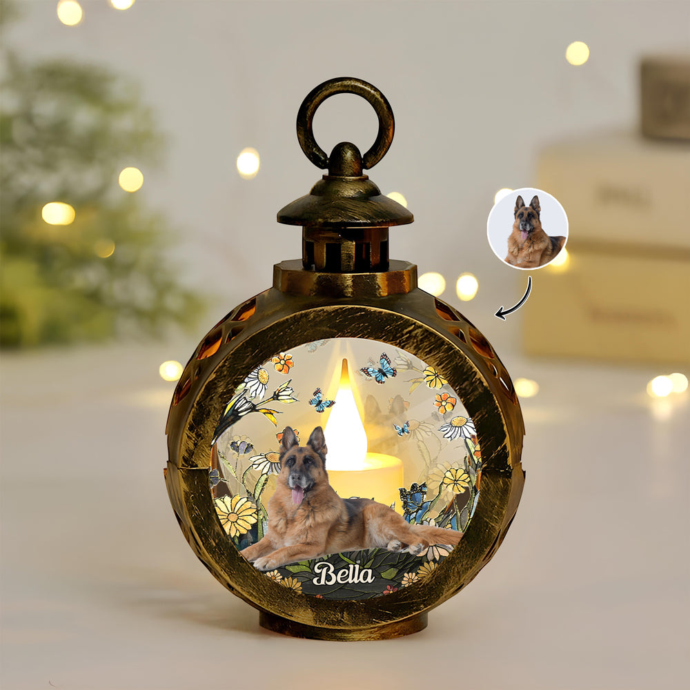 Custom Dog Cat Photo - Personalized Christmas Lantern Ornament For Dog, Cat Lovers HA75 898074