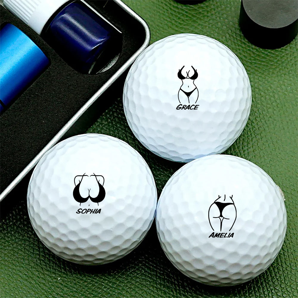 Custom Name Personalized Golf Ball Stamp Box Golf Funny Gift for Golfers HA75 898734