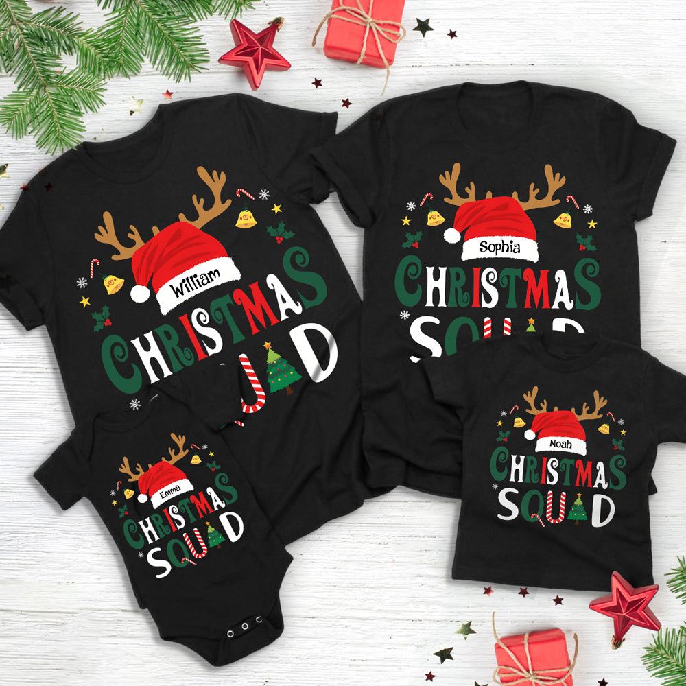Christmas Squad - Personalized Shirt Gift For Family HO82 900040