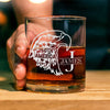 Personalized Name 250th America Eagle Engraved Whiskey Glass HA75 920270