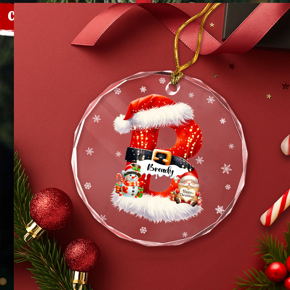 Custom Name With Santa Icon Christmas Ornament TH10 896315