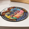 Custom Family Name American Eagle 250 Years Of Freedom Stained Glass Suncatcher LM32 899281