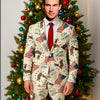 Personalized US 250th Birthday Men's Suits - Gift for Independence Day Celebration HO82 901928
