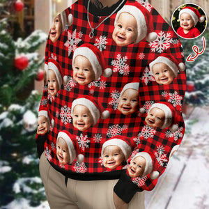 Custom Funny Family Face Ugly Sweater Christmas Gift HA75 897078