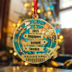 Destination Of All Year - Personalized Acrylic Ornament CH07 899318