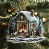 Personalized Chicken Farm Acrylic Ornament Farmhouse Christmas Ornament HA75 897052