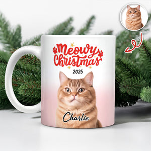 Custom Photo Meoway Christmas Mug TH10 896097