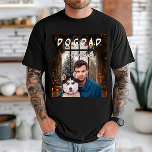 Custom Photo A Dog Mom Dad Version Dark Shirt TH10 894341