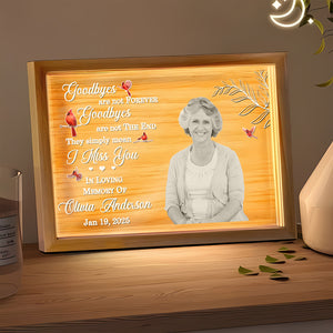 Custom Photo In Loving Memory Memorial Light Box TH10 894139