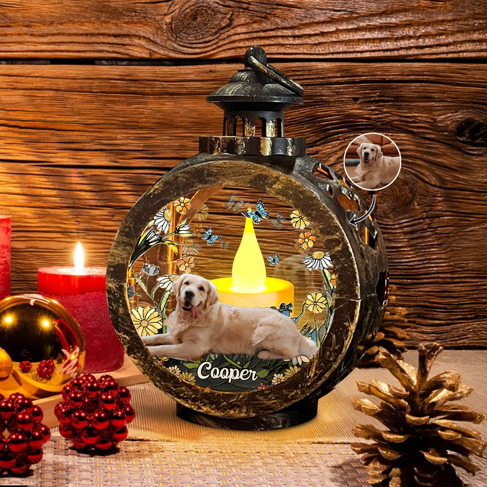 Custom Dog Cat Photo - Personalized Christmas Lantern Ornament For Dog, Cat Lovers HA75 898074
