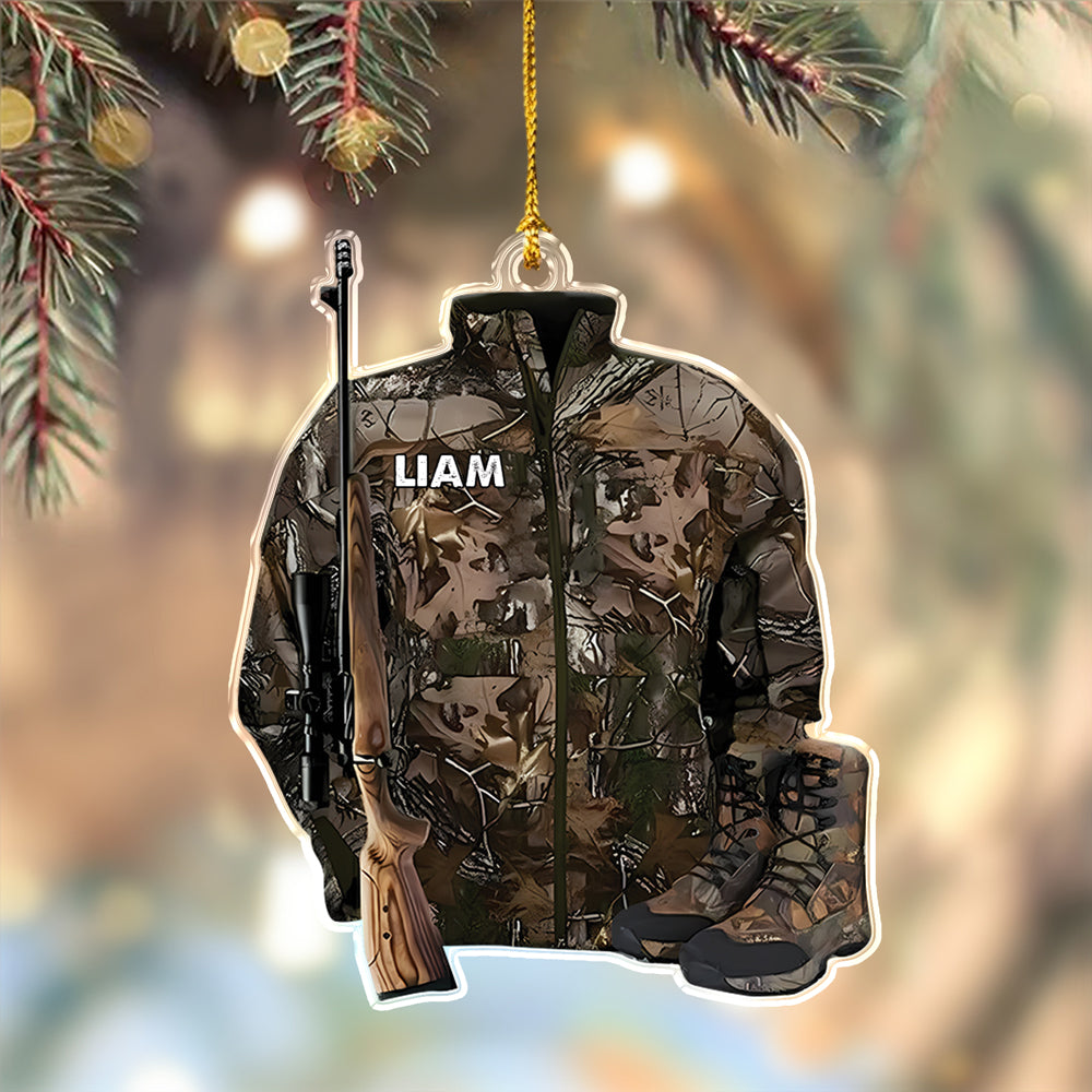 Personalized Custom Name Acrylic Ornament For Hunter TH10 894947