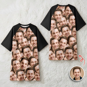 Custom Face Photo Raglan Nightgown TH10 898331