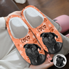 Custom Dog Photo Christmas Fluffy Slippers Christmas Gift CH07 896402