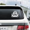 Custom Dog Breed And Name Memorial Car Window Decal Sticker TH10 898507