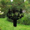 Custom Name Deer Forest Personalized Garden Stake HA75 920030