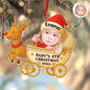 Custom First Christmas Photo - Personalized Acrylic Ornament Christmas Gift For Family CH07 899092