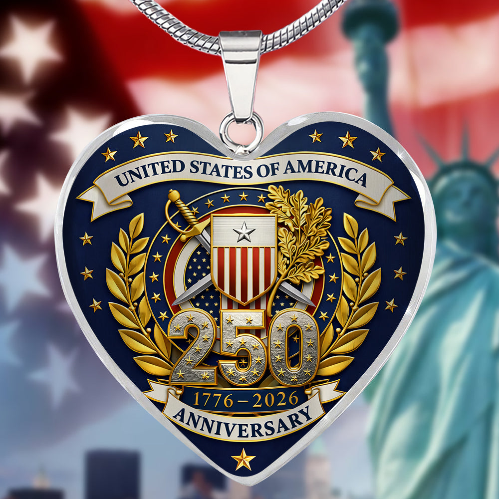 United States Of America 1776-2026 Necklace TH10 169523