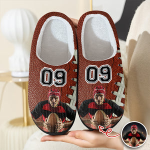 Custom Portrait Photo Baseball Sports And Accessories Slippers HO82 894934
