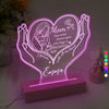 Custom Name Mom Your Arms Forever Open LED Night Light Mother's Day Gift TH10 169067