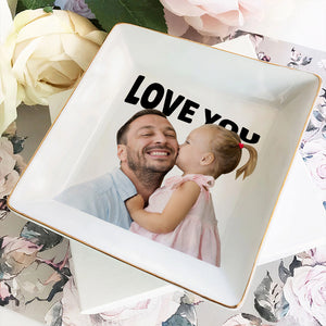 Custom Photo Jewelry Dish Gift For Family TH10 896541