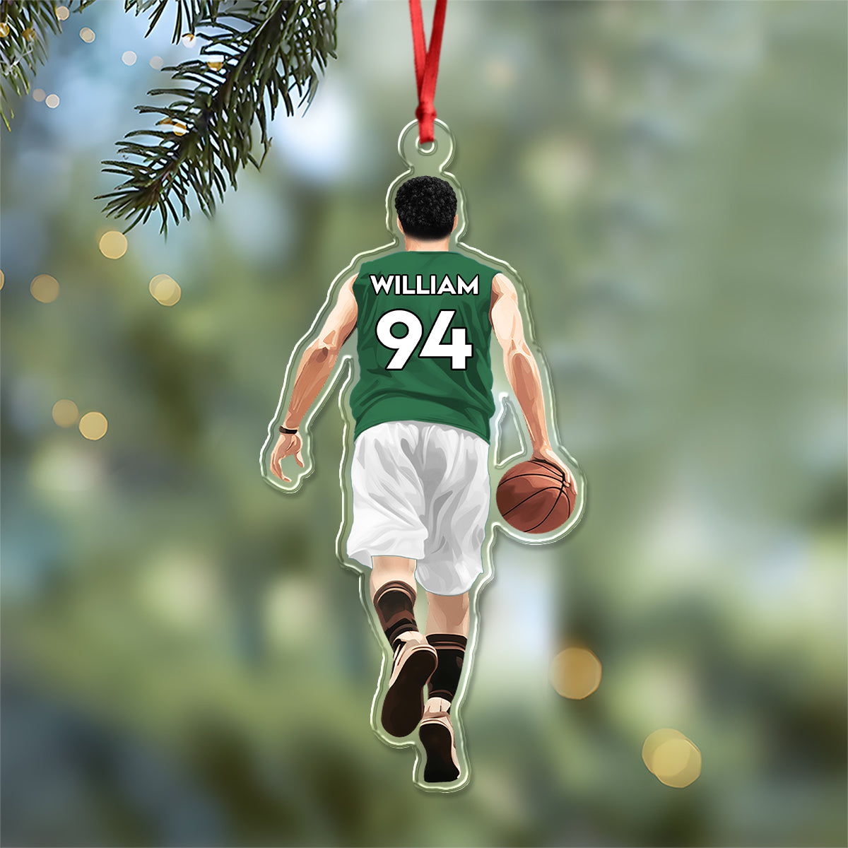 Personalized Basketball Player Acrylic Ornament Gift For Basketball Lovers LM32 895691