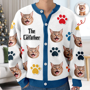 The Dogmother - Custom Dog Cat Photo Cardigan Gift For Dog Cat Lovers CH07 899728
