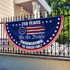 Custom Family Name We The People America 250 Years Non-Pleated Fan Flag CH07 910240