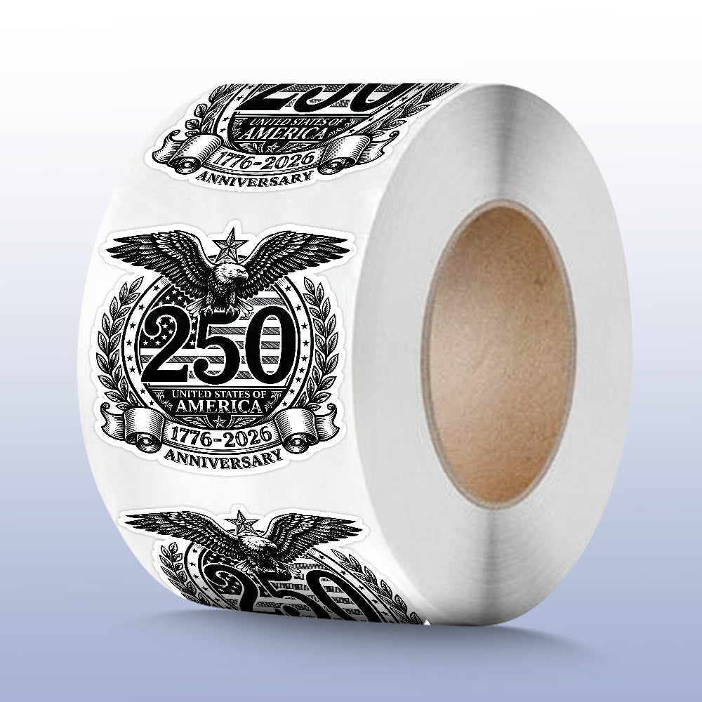 USA 250th Anniversary America 1776-2026 Roll Sticker HA75 920670