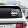 Personalized Happy Campers Camping Car Window Decal Sticker CH07 910368