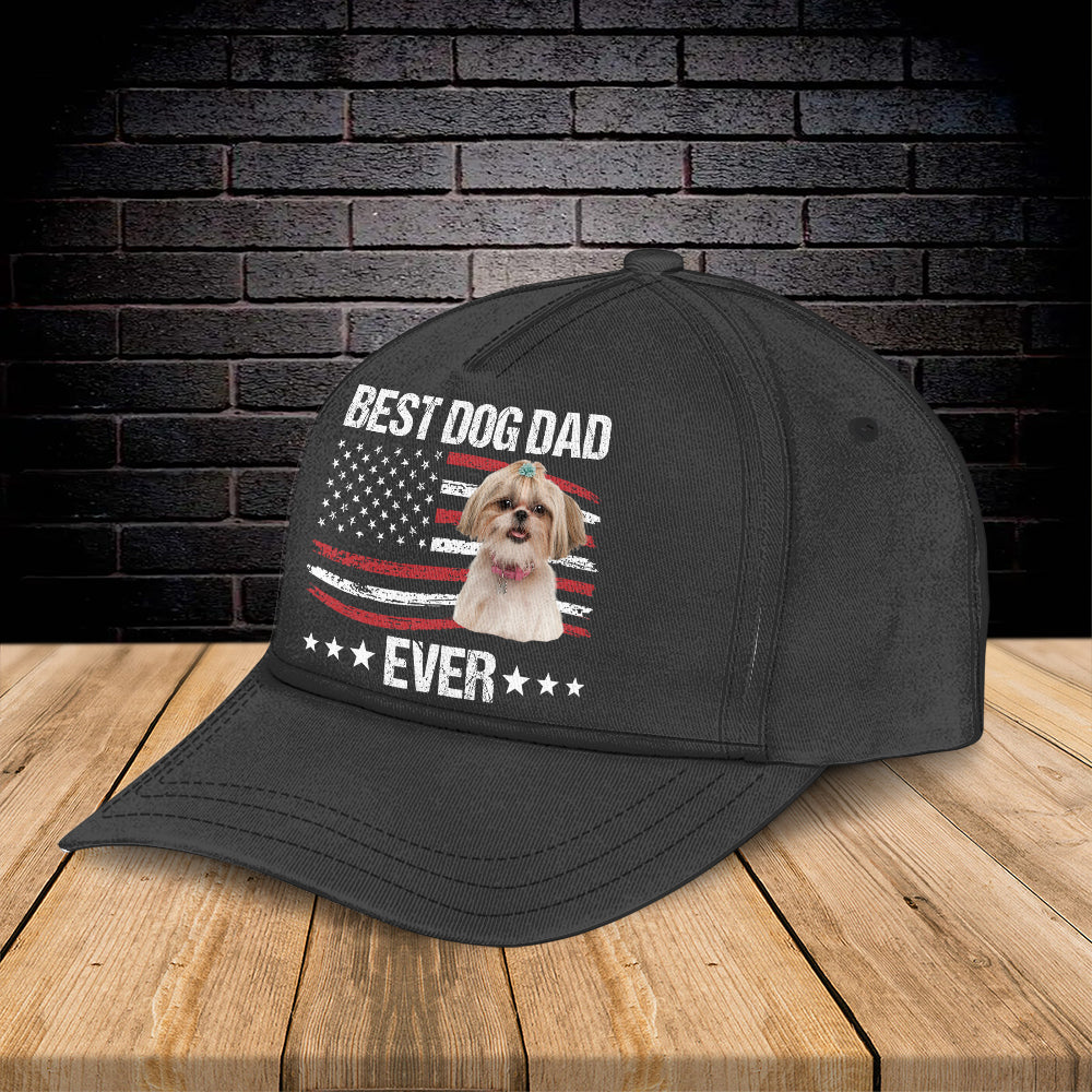 Custom Photo Best Dog Dad Ever Classic Cap TH10 892927