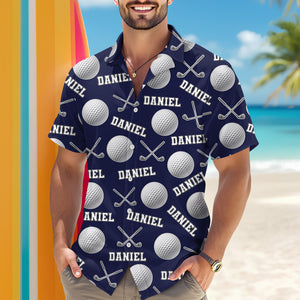 Custom Name Hawaii Shirt Gift for Golf Lovers TH10 898199