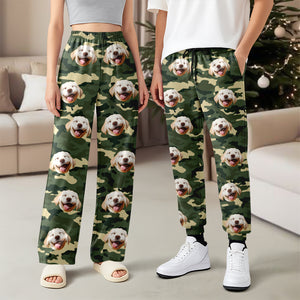 Custom Photo Face Funny Pattern Dog Cat Family - Personalized Sweatpants TH10 896651