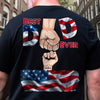 Personalized Best Dad Ever Back Shirt TH10 892831