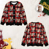 Custom Dog Cat Face Photo And Name Ugly Cardigan For Dog/Cat Lover TH10 896345