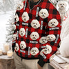 Custom Dog Photo And Name Christmas Ugly Sweater For Dog Lover TH10 896679