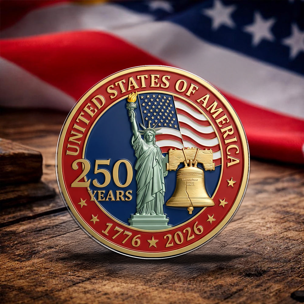 United State Of America 250 Years 1776 - 2026 Acrylic Pin TH10 169317