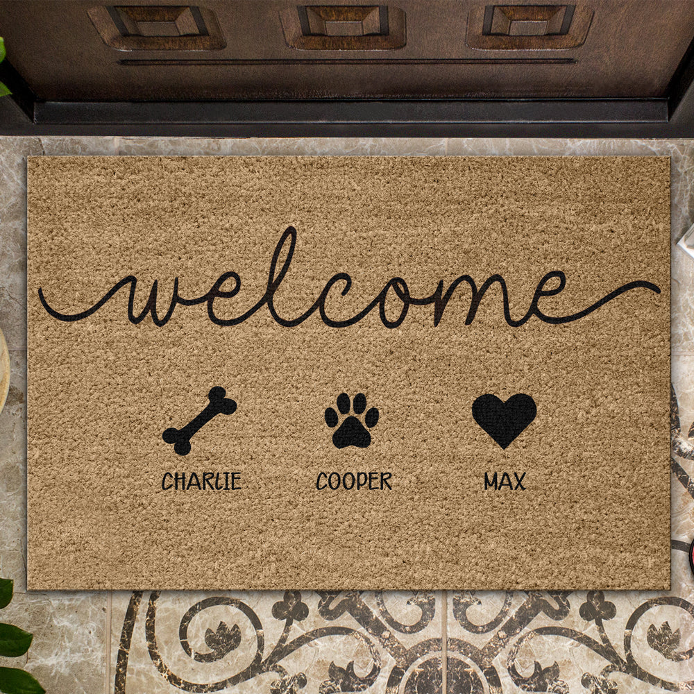Personalized Welcome Doormat Gift For Pet Lovers TH10 896929