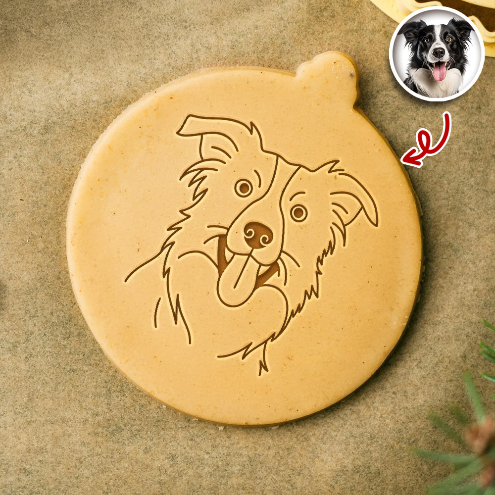 Custom Dog Cat Photo Cookie Stamp For Pet Lover TH10 898031