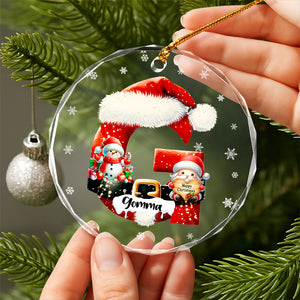 Custom Name With Santa Icon Christmas Ornament TH10 896315