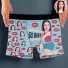 Custom Funny Photo So Big! Personalized Men's Boxer Valentine Gift,  Anniversary Gift HA75 898932