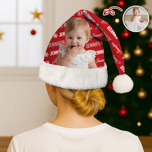Custom Photo Santa Hat For Family Gift LM32 895081