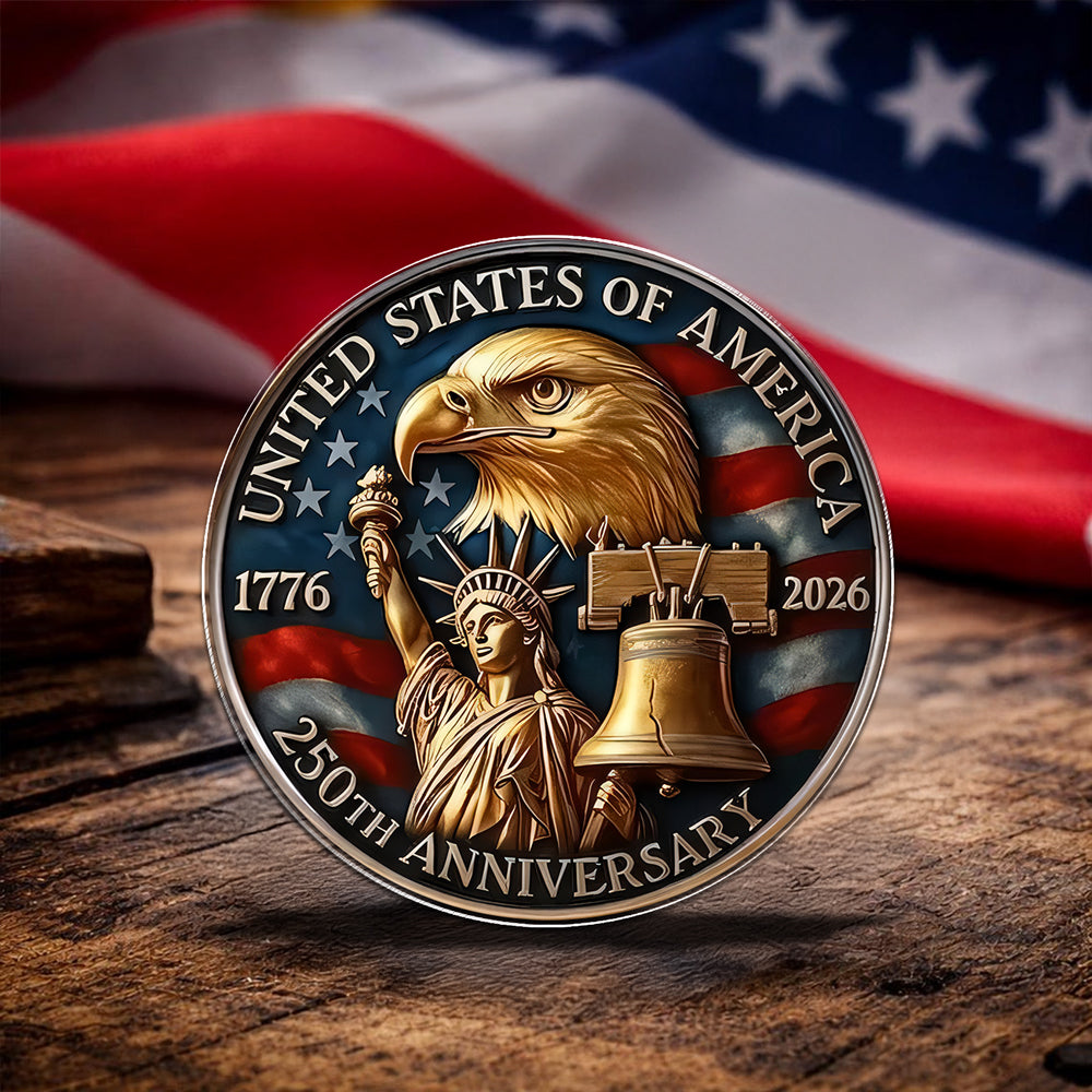 United State Of America Anniversary Acrylic Pin TH10 169321