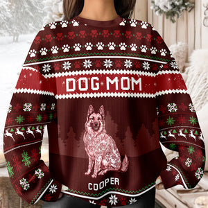 Dog Mom Dog Dad Ugly Sweater For Christmas TH10 896067