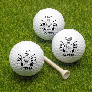 Custom Name Class Of 2026 Golf Ball Gift For Graduation LM32 897651
