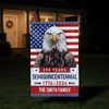 250th Anniversary Semiquincentennial Eagle Personalized Garden Flag HA75 898778