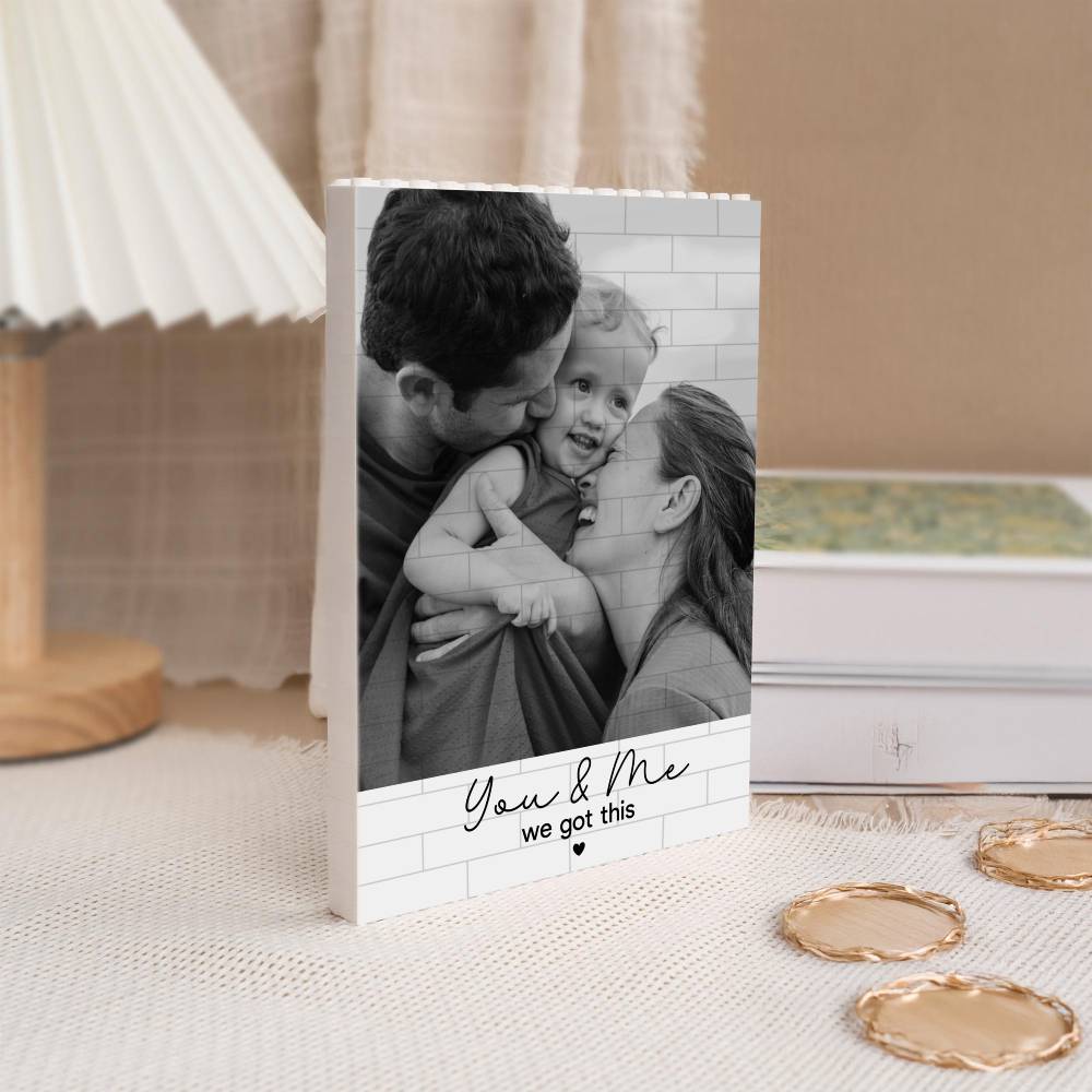 Personalized Photo You & Me We Got This Building Block - Gift For Husband, Wife, Boyfriend, Girlfriend HO82 902570