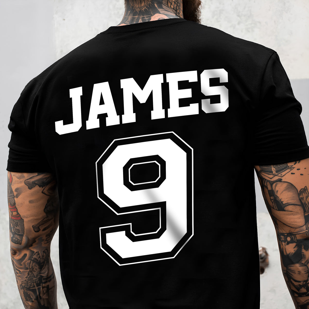 Custom Name & Number Sport Team Back & Front Shirt For Sport Players LM32 895707