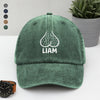 Custom Name Sack Ball Personalized Washed Denim Baseball Cap Funny Gifts for Men CH07 910200